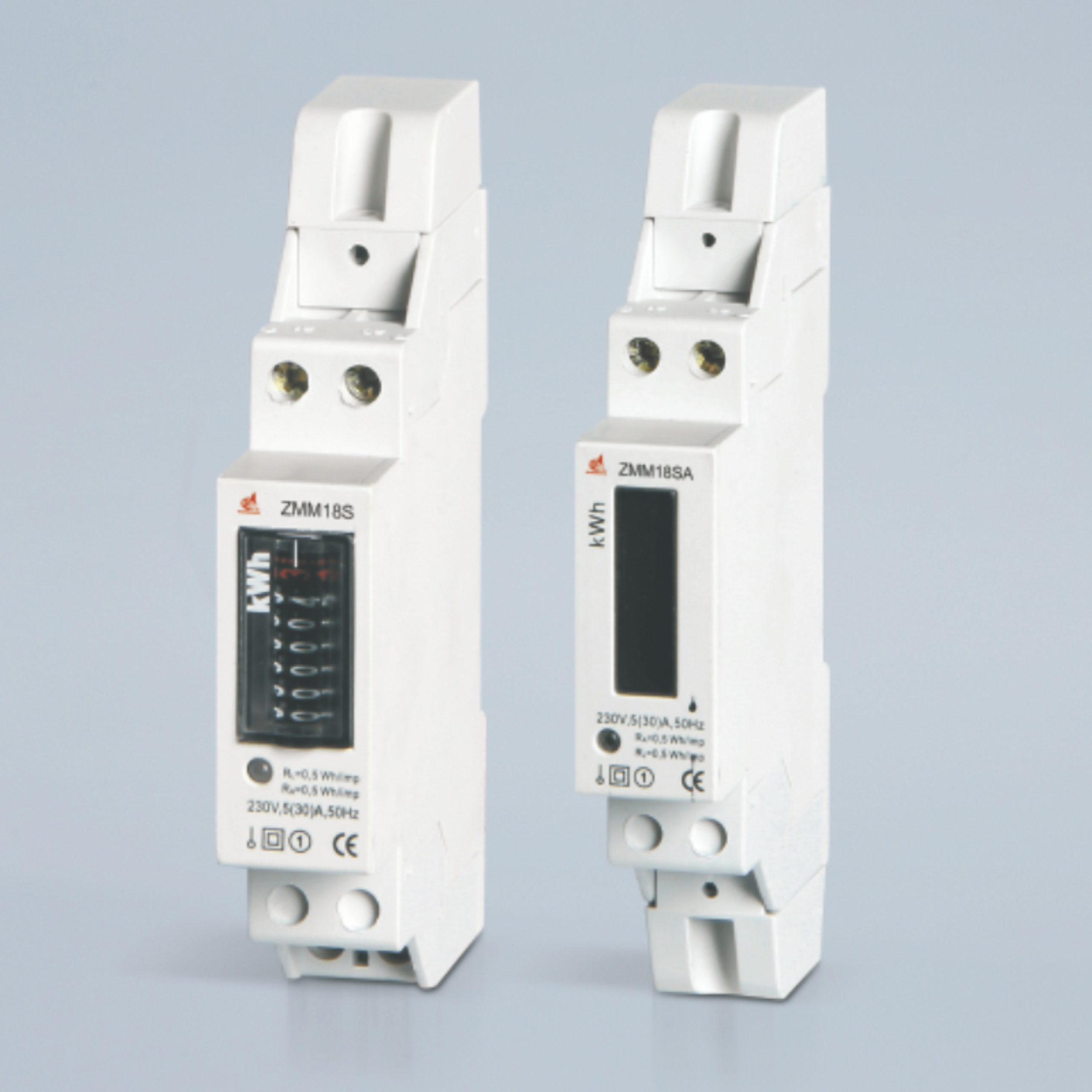 ZMM18S/SA Single Phase Electronic DIN-rail Active Energy Meter